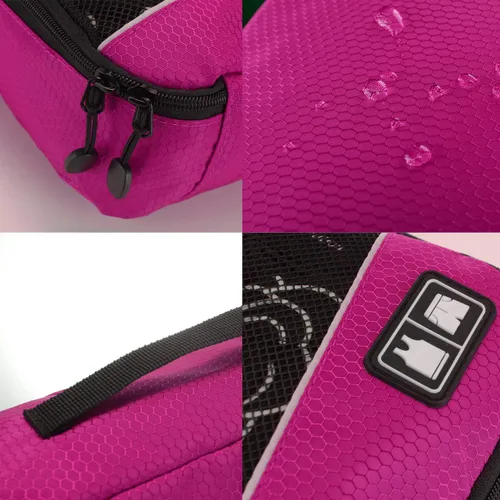 Vista 4 de Cubos de embalaje para bolsas de equipaje accesorios de viaje duraderos con etiqueta de ropa