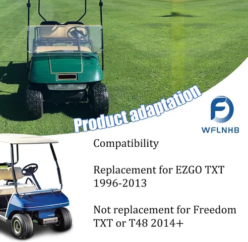 Vista 2 de WFLNHB Repuesto de tira de luz para carrito de golf EZGO TXT de 3 pines 1996-2013