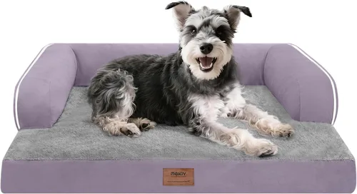 Vista 41 de Cama pequeña para perros y sofá para gatos, camas ortopédicas impermeables para perros pequeños, cama para gatos, sofá para mascotas cómodo