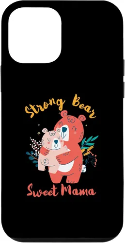Vista 12 de iPhone 15 Strong Bear Sweet Mama Bear With Bear Cub Funda para el Día de la Madre