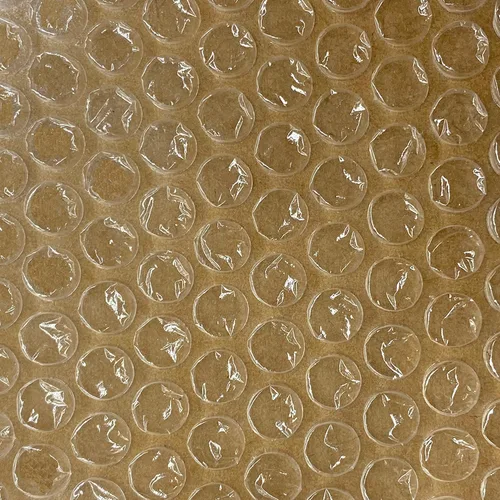 Vista 5 de Amortiguación de burbujas con respaldo de Kraft, 12 "x 125 pies pequeño 3/16", envoltura de burbujas con respaldo Kraft, suministro de embalaje
