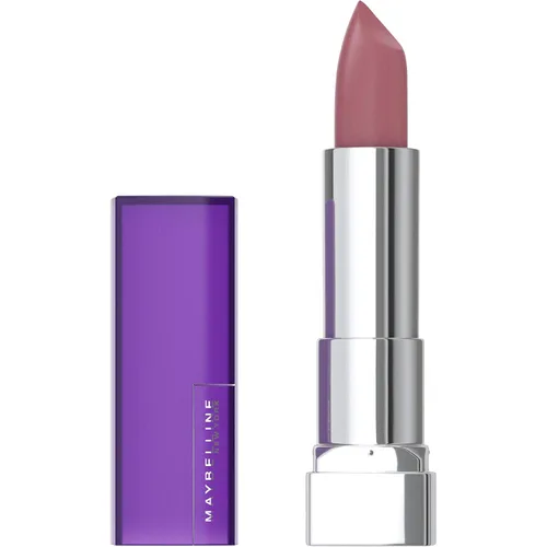 Vista 28 de Maybelline New York Color Sensational Lápiz labial en polvo mate, Cruel Ruby, 0.15 onzas, Envase de 1