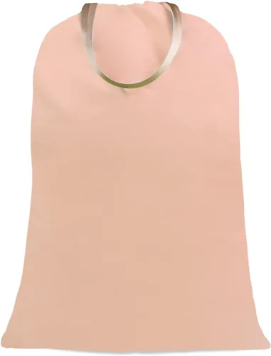Vista 12 de Sanlykate Bolsa grande de lona de algodón con cordón y asas, organizador de ropa sucia resistente y duradero, bolsa de almacenamiento resistente a