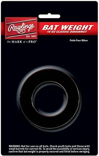 Vista 3 de Rawlings Peso de bate estilo DOUGHNUT BéisbolSoftbol 16 oz.