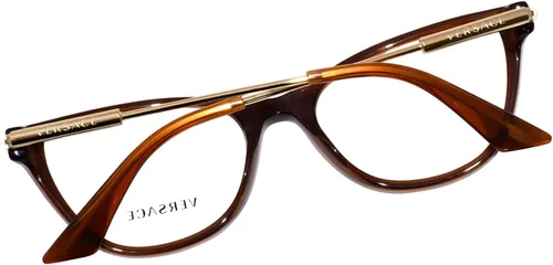 Vista 6 de Eyeglasses Versace VE 3309 5324 Transparente Marrón