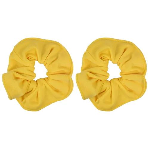 Vista 14 de Set of 2 Large Solid Scrunchies (Beige)