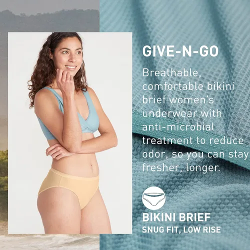 Vista 2 de ExOfficio Give-N-Go - Calzones tipo bikini para mujer