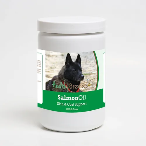 Vista 253 de Healthy Breeds Affenpinscher - Masticables suaves de aceite de salmón, 90