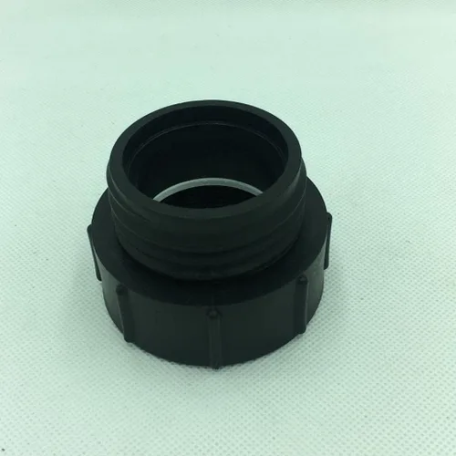 Vista 2 de Adaptador de rosca de tambor de servicio pesado para contrafuerte de 2 pulgadas, negro, como se describe