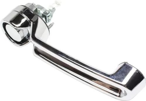 Vista 3 de Para Jeep Wrangler JK Manija de puerta trasera 2007-2017 Exterior Cromo Plástico 55395410AH