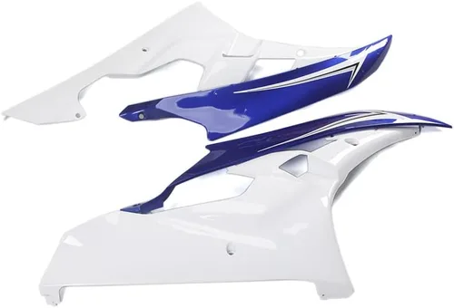 Vista 6 de Sportfairings - Kit de carenados de motocicleta para Yamaha R6 2006 2007 YZF-600 06 07 ABS inyección de plástico Sportbikes carrocería - Azul oscuro