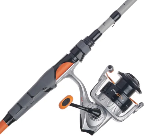 Vista 16 de Abu Garcia Combo de carrete giratorio y caña de pescar Max SX