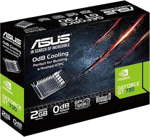 Vista 3 de Tarjeta gráfica ASUS GeForce GT 730 2GB GDDR5