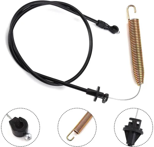 Vista 5 de 175067 Cable de compromiso de cubierta para cortacésped Craftsman LT1000 LT2000 DLT3000 AYP Poulan Weed Eater Ryobi 169676 532169676