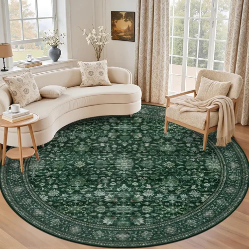Vista 25 de Alfombras de área de 2x3 para sala de estar: alfombra vintage Beige