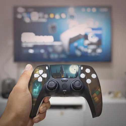 Vista 116 de Battman Custom PS-5 Controller Wireless compatible with Play-Station 5 Console by BCB Controllers Proudly Customized in USA with Permanent