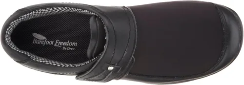 Vista 5 de Drew Shoe Mocasines Antwerp para mujer, piel negra, poliuretano, 8.5 W, Negro