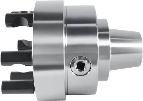 Vista 3 de Accusize Industrial Tools Portabrocas 5C de 5-1/2 '' con montaje integral de Camlock D1-5, perno de 3/4 pulgadas, 0269-0015 Soporte integral D1-5