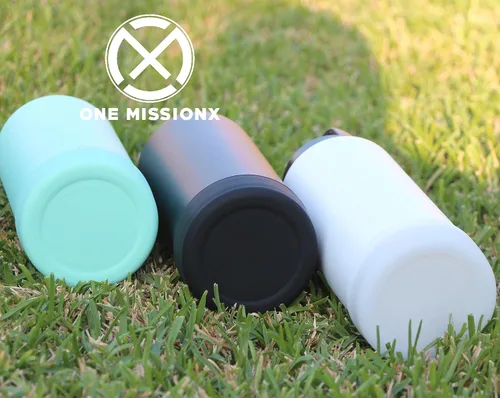 Vista 3 de One MissionX Funda Protectora de Silicona para Botellas YETI de 46oz 36oz 26oz 18/12oz, Botellas Owala de 32oz 24oz y Botellas de Agua Yonder, Funda