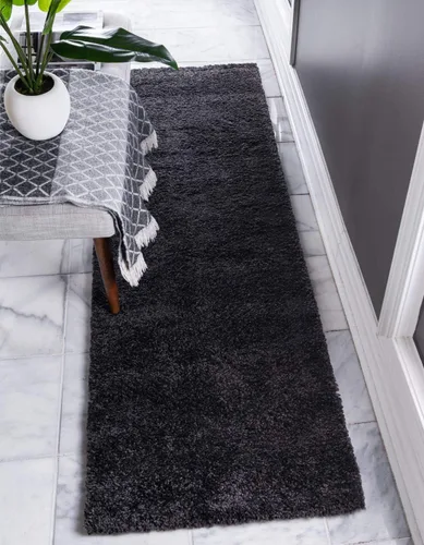 Vista 64 de Unique Loom Colección Solo - Alfombra Calabasas (7' 10" x 10' Rectangular, Azul Claro)