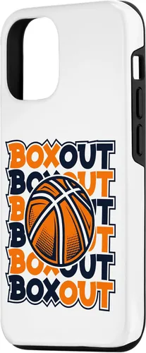 Vista 2 de Funda de baloncesto profesional para iPhone 15 Boxout Lover Pro Player