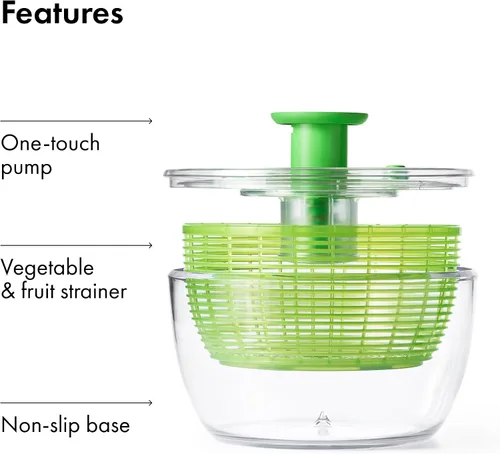 Vista 19 de Mezclador de vegetales de OXO Good Grips, L, Blanco