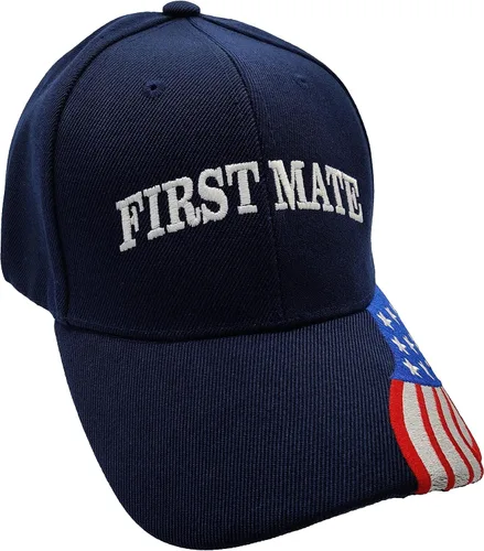 Vista 4 de Captain First Mate Crew Arch - Gorras de béisbol
