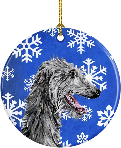 Vista 41 de Caroline's Treasures Cavalier Spaniel - Adorno de cerámica para colgar en el árbol de Navidad, para el hogar, Navidad, fiestas, regalo, 3 pulgadas