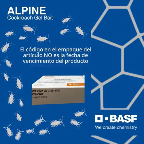Vista 6 de Depósito de rotación de cebo de gel para cucarachas 2 - 1 caja (4 tubos de 1.06 oz)