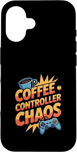 Vista 31 de Coffee Controller and Chaos Gamer Parents Mom and Dad Case for iPhone XR