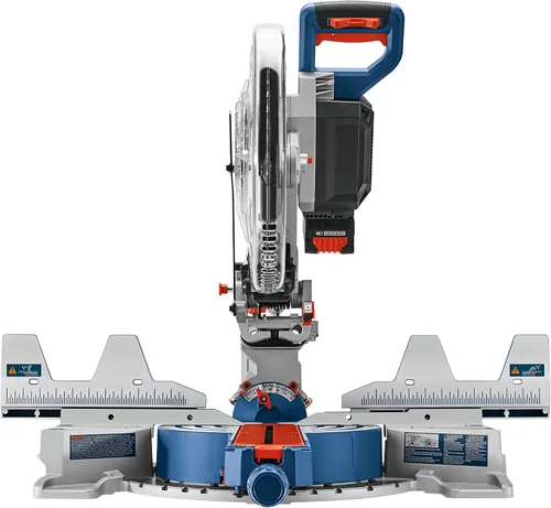 Vista 4 de BOSCH GCM18V-12SDN PROFACTOR™ Sierra ingletadora deslizante de doble bisel de 18V y 12 pulgadas (herramienta desnuda)