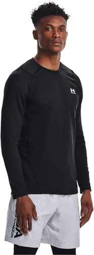Vista 2 de Under Armour ColdGear - Camiseta ajustada de cuello redondo para hombre