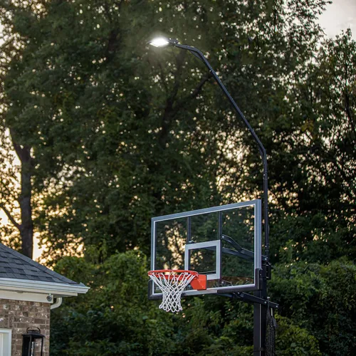 Vista 14 de Silverback La luz LED de aro de baloncesto ilumina el tablero