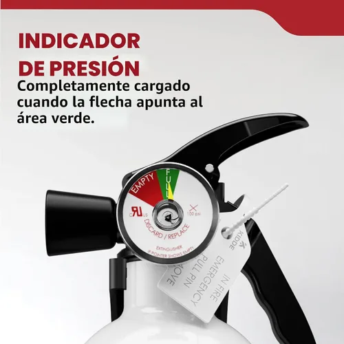 Vista 6 de Kidde Extintor de incendios para cocina, residencial, de un solo uso, 711A Extintor casero para pequeños incendios de aceite de cocina y grasa