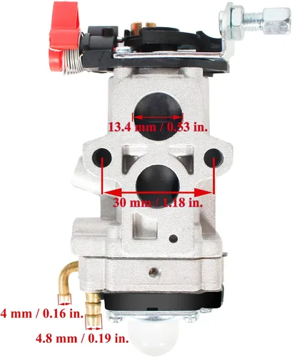 Vista 4 de Carburador 150BT 350BT para Husqvarna 570BTS 580BTS 560BTS 570BFS 150BF 350BF 560BFS 580BFS 580BFS Sopladores de mochila Parte 581155801 502845001