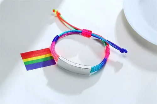 Vista 3 de VNOX Pulsera de identificación de alerta médica de emergencia con grabado personalizado gratuito para mujeres, hombres y niños, 4-9 pulgadas