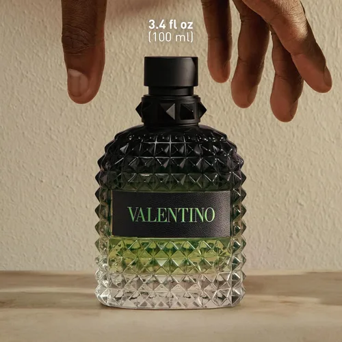 Vista 3 de Valentino Uomo Born in Roma Green Stravaganza Eau de Toilette 1.7 fl oz