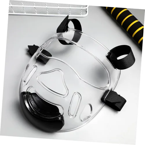 Vista 4 de Taekwondo Sparring Gear - Cubierta facial desmontable para jóvenes, cómoda, transpirable y resistente a los impactos