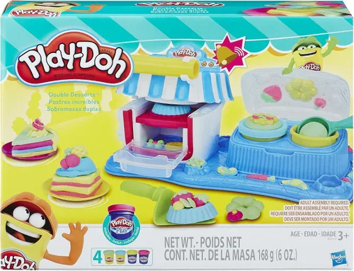Vista 2 de Play-Doh Sweet Shoppe - Juego de postres dobles