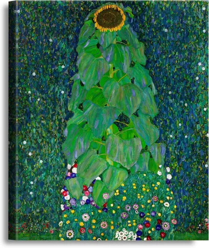 Vista 81 de A&T ARTWORK Avenue to Schloss Kammer por Gustav Klimt. Las reproducciones de arte clásico del mundo, impresiones en lienzo giclée para decoración