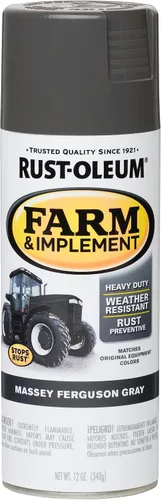 Vista 76 de Rust-Oleum Farm & Implement 280176 - Pintura esmaltada, galón, naranja (Allis Chalmers Orange)