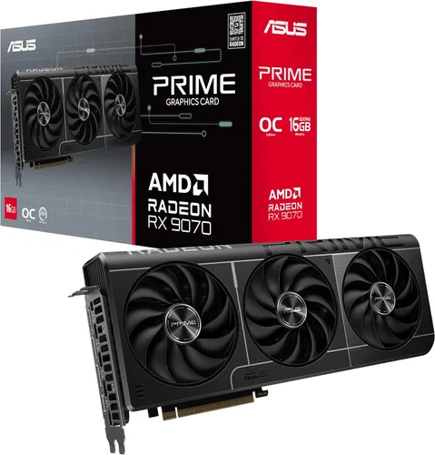 Vista 17 de ASUS ATS Radeon RX 9070 GRE 12GB GDDR6 OC Edition Tarjeta gráfica