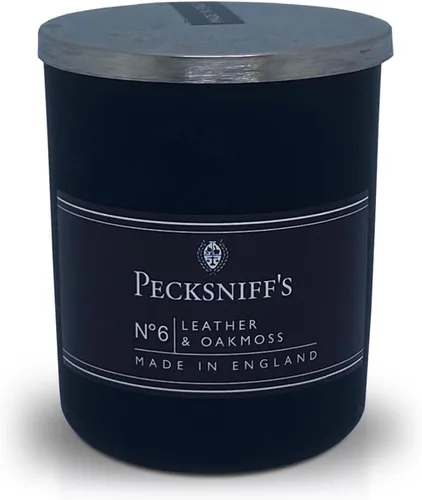 Vista 17 de Pecksniffs - Vela perfumada de ámbar negro y madera Oud 1 mecha, 6.49 onzas