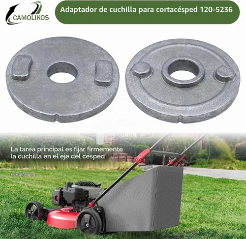 Vista 6 de 120-5236 (paquete de 4) Adaptador de cuchilla para cortacésped Toro 30 "TimeMaster 20199 20200 Piezas de repuesto