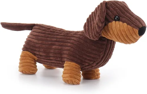 Vista 8 de Apricot Lamb Henry Dachshund - Animales de peluche para niños, suaves y lindos juguetes de peluche para bebé niña y niño, 10.6 pulgadas