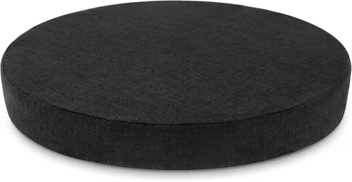 Vista 16 de Tromlycs Almohadilla de Cojín de Asiento Redondo para Silla de 14 Pulgadas para Sillas de Taburete Circular Cojín de Espuma Decorativo Beige