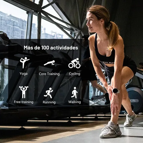 Vista 3 de AGM Legion - Reloj inteligente GPS resistente, resistente al agua 5 ATM, a prueba de golpes y caídas, más de 100 modos deportivos, llamadas