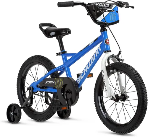 Vista 18 de Schwinn Elm y Koen Bicicleta o Bicicleta de Equilibrio, Bicicleta de 12-18 Pulgadas para Niños de 2-13 Años, Negro, Azul, Rojo, Verde Azulado, Rosa
