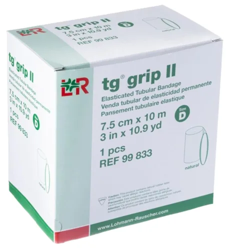 Vista 6 de Lohmann&Rauscher 99884 Tg Grip II - Vendaje de compresión tubular elástico, color beige, talla C