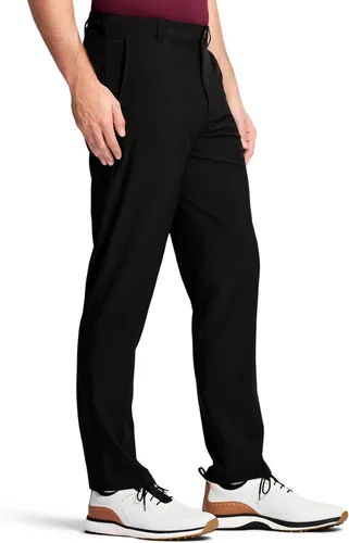 Vista 3 de IZOD Pantalones de golf Swingflex de corte recto sin pinzas para hombre
